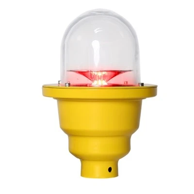 Lumină de intensitate joasă tip B lampă de aviație pentru aviație cu turn obstacol luminos lumini de antrenor Beacon Solar Garden Lights